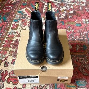 Dr. Martens Black Leather Chelsea Boots